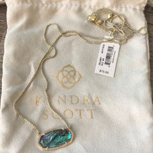 Delaney gold Abalone Shell necklace FINAL 30